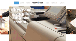 Desktop Screenshot of digitalttryck.se